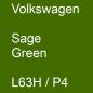 Preview: Volkswagen, Sage Green, L63H / P4.